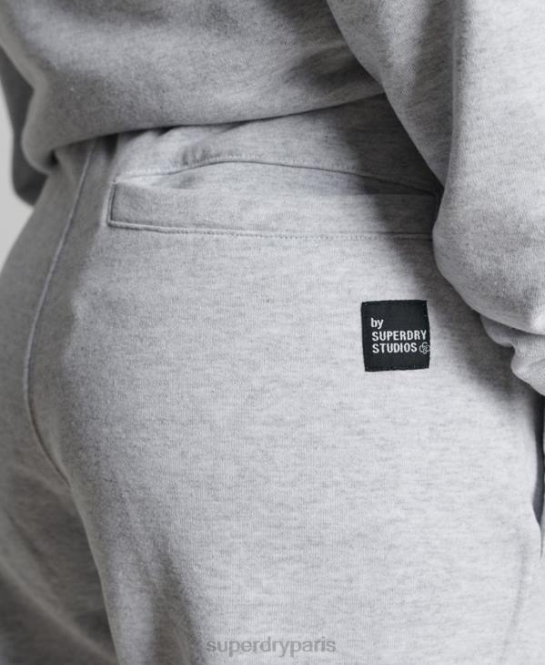 Superdry femmes micro jogger recyclé D64Z3936 vêtements gris clair