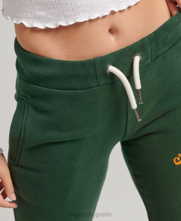 Superdry femmes pantalon de jogging pride & craft D64Z3910 vêtements vert