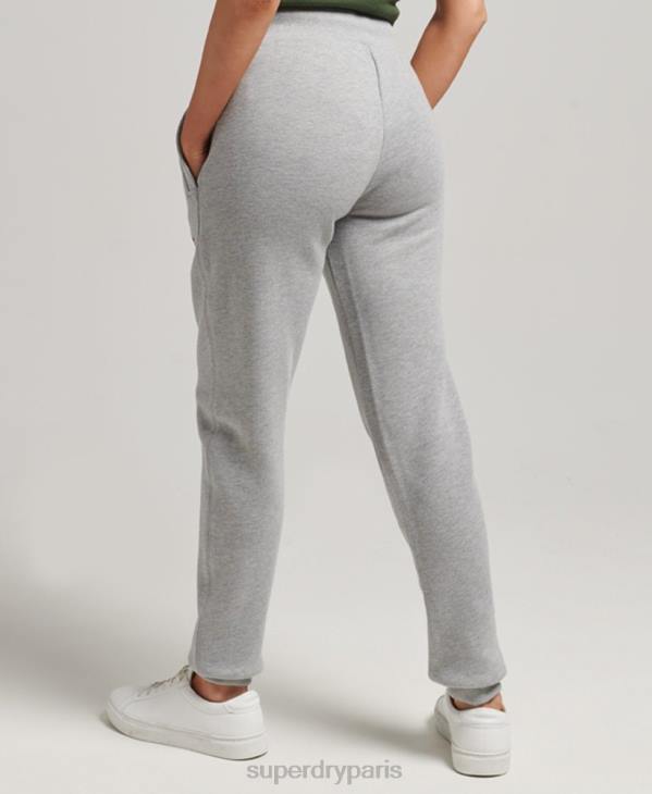 Superdry femmes pantalon de jogging pride & craft D64Z3918 vêtements gris