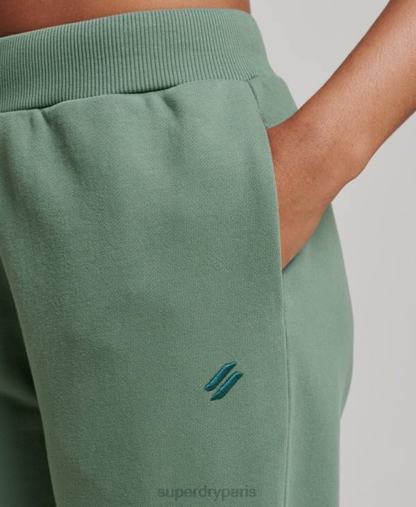 Superdry femmes pantalon de jogging à taille haute D64Z3901 vêtements vert