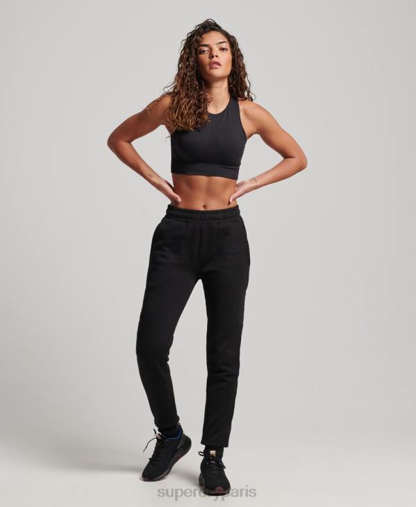 Superdry femmes pantalon de jogging technique D64Z3921 vêtements noir