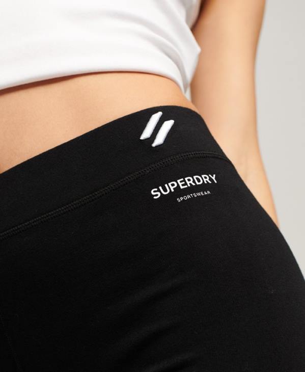 Superdry femmes code essentiel leggings D64Z4057 vêtements noir