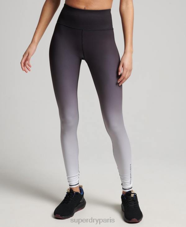 Superdry femmes legging essentiel d'entrainement D64Z6324 vêtements noir
