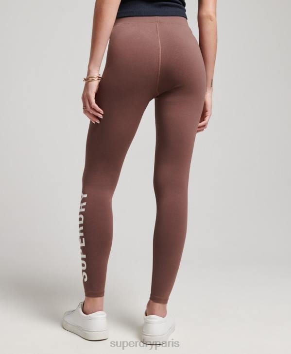 Superdry femmes legging taille haute D64Z4091 vêtements poussiéreux