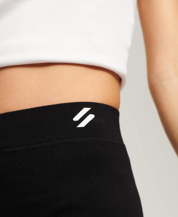 Superdry femmes leggings de sport de base D64Z4054 vêtements noir