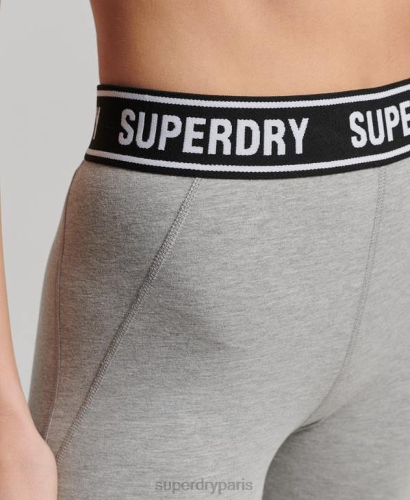 Superdry femmes leggings indépendants D64Z6585 vêtements gris