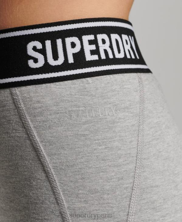 Superdry femmes leggings indépendants D64Z6585 vêtements gris