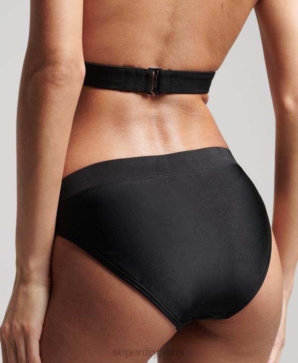 Superdry femmes bas de bikini recyclé mountain D64Z3221 vêtements noir