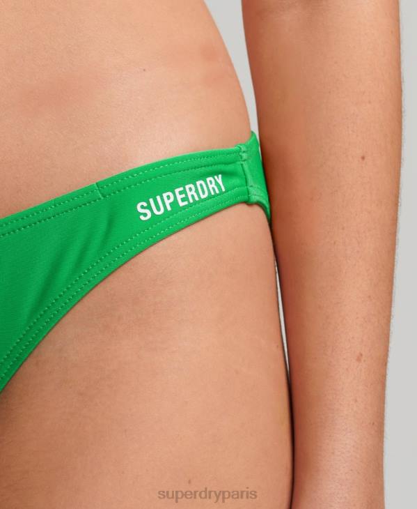 Superdry femmes culotte de bikini essentielle D64Z3228 vêtements vert