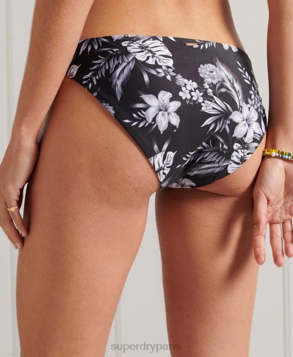 Superdry femmes slip de bain surf D64Z6638 vêtements noir