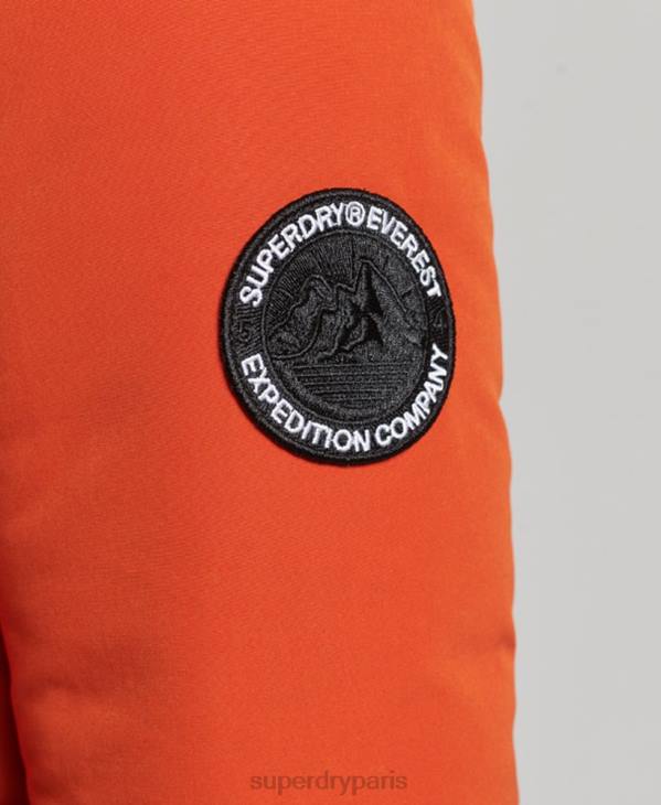 Superdry femmes parka everest D64Z3684 vêtements orange