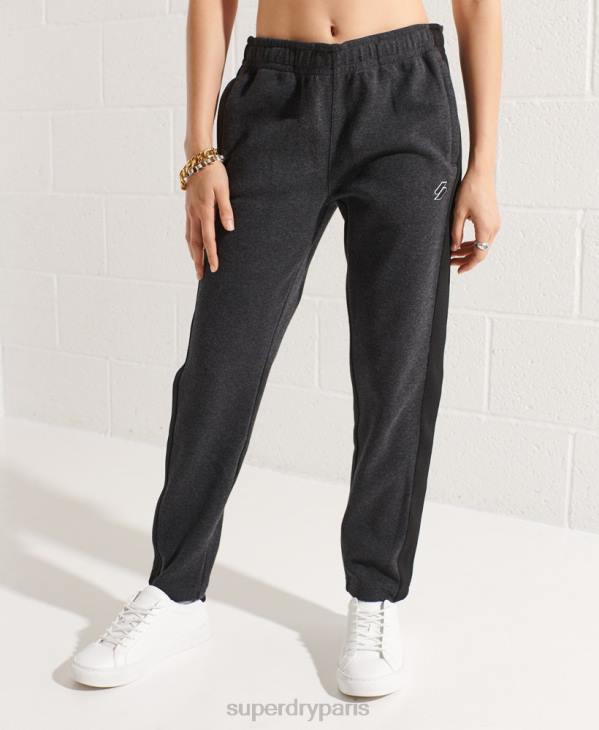 Superdry femmes code pantalon de survêtement D64Z6605 vêtements gris foncé