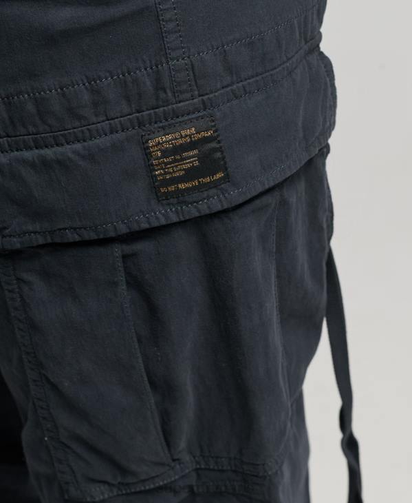 Superdry femmes pantalon cargo taille basse vintage D64Z2273 vêtements marine