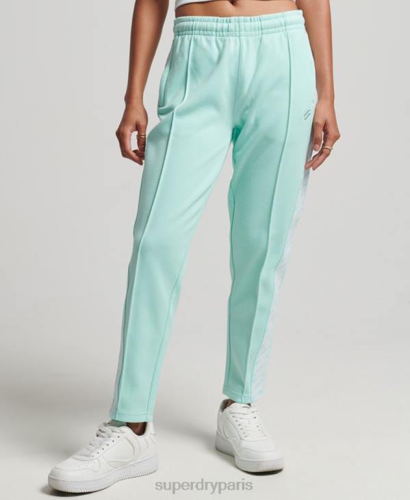 Superdry femmes pantalon de jogging à bande logo code s D64Z3928 vêtements bleu