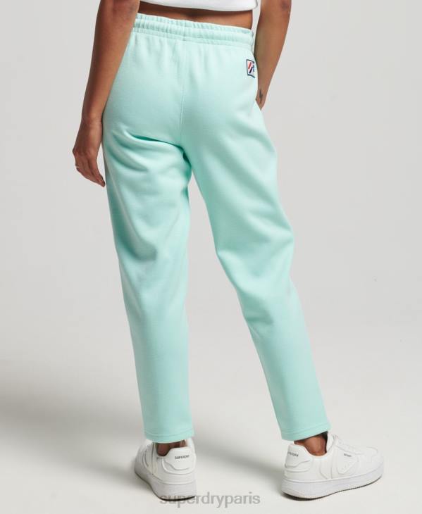Superdry femmes pantalon de jogging à bande logo code s D64Z3928 vêtements bleu