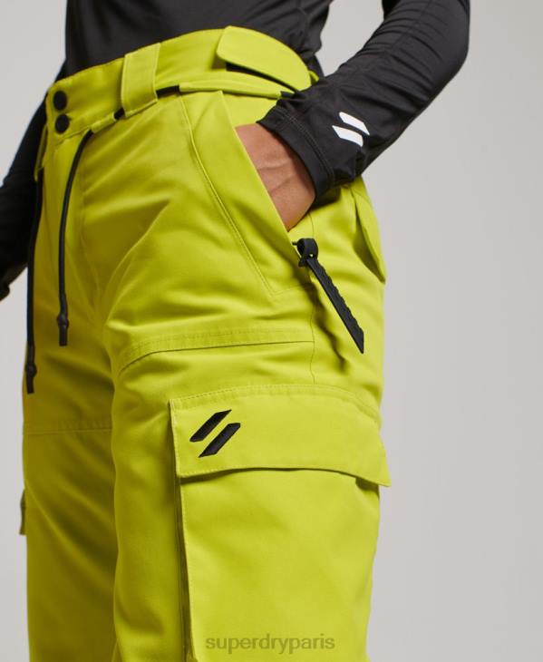 Superdry femmes pantalon de sauvetage ultime D64Z2595 vêtements jaune