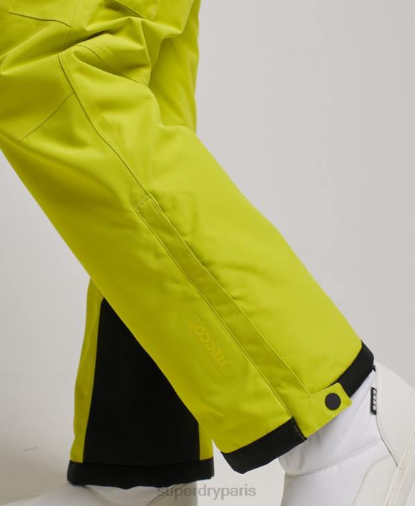 Superdry femmes pantalon de sauvetage ultime D64Z2595 vêtements jaune