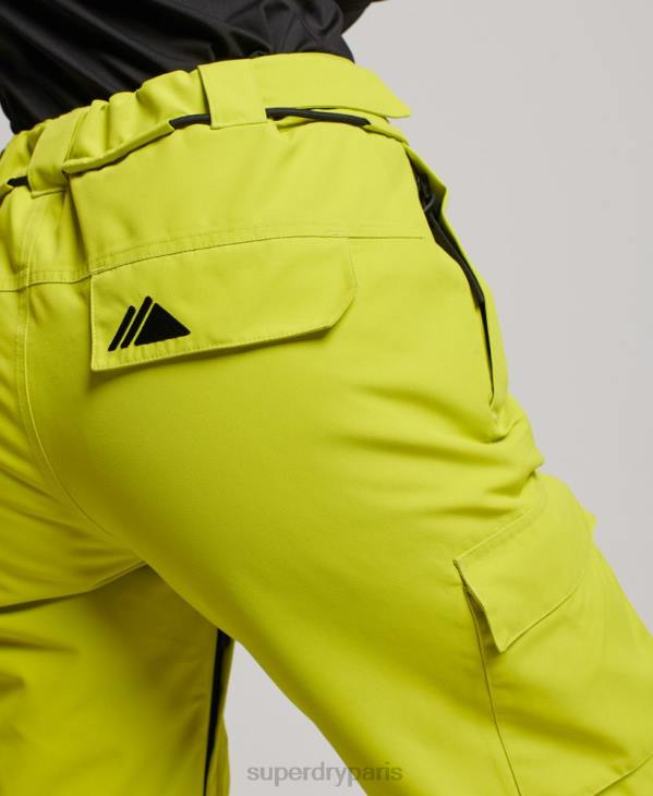 Superdry femmes pantalon de sauvetage ultime D64Z2595 vêtements jaune