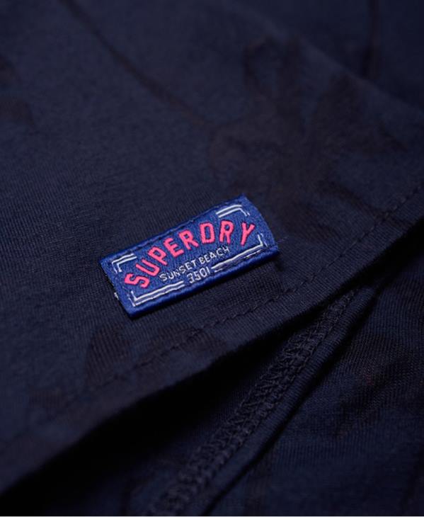 Superdry femmes débardeur de plage surf D64Z6784 vêtements marine