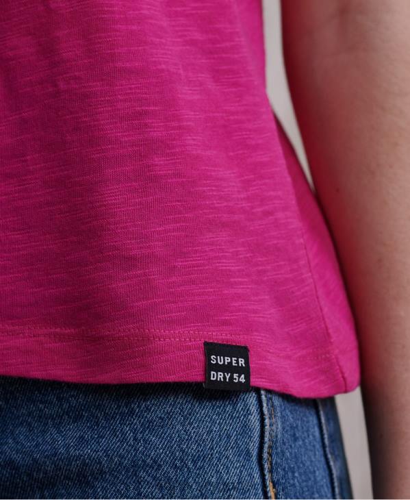 Superdry femmes débardeur empiècement crochet lily D64Z3085 vêtements rose