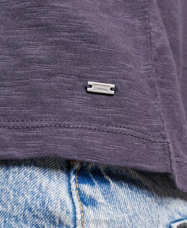 Superdry femmes débardeur en jersey studios D64Z2891 vêtements violet