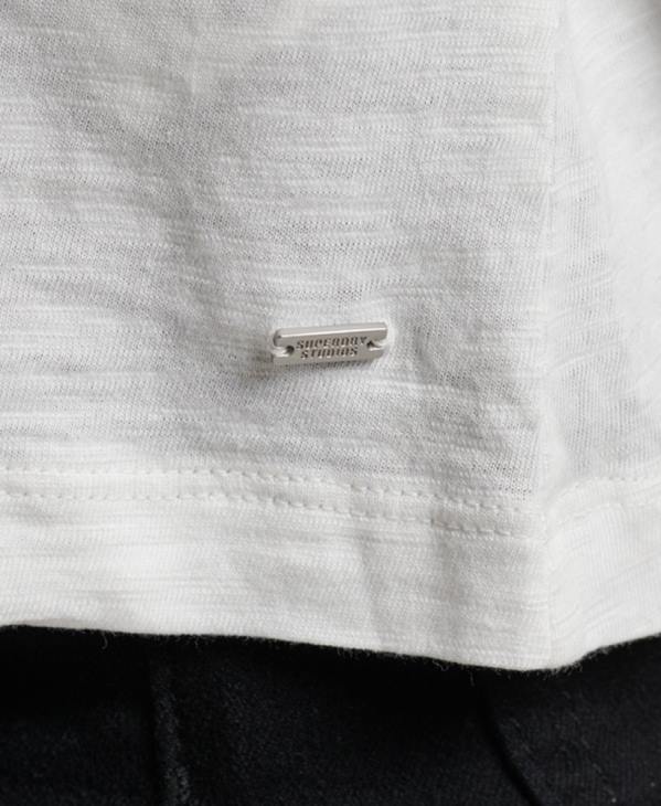 Superdry femmes débardeur en jersey studios D64Z3006 vêtements blanc