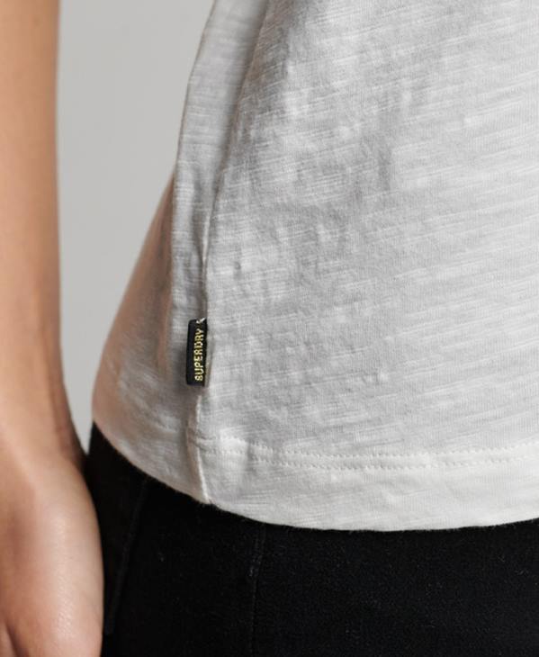 Superdry femmes débardeur en jersey studios D64Z3006 vêtements blanc