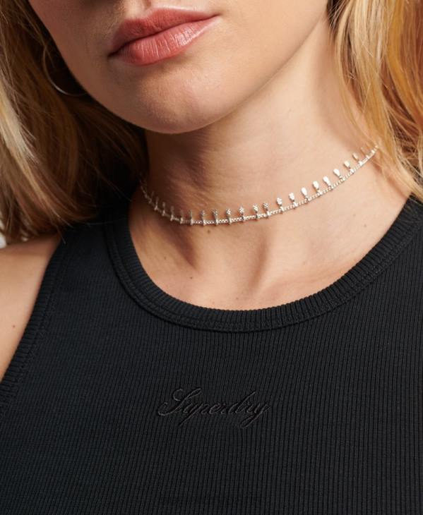 Superdry femmes débardeur essentiel D64Z2943 vêtements noir