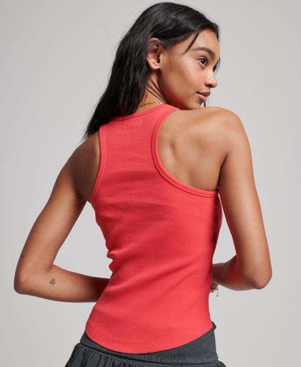 Superdry femmes débardeur essentiel D64Z2949 vêtements rose