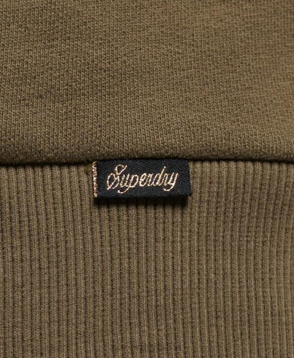 Superdry femmes tatouage sweat à capuche robe D64Z2517 vêtements vert