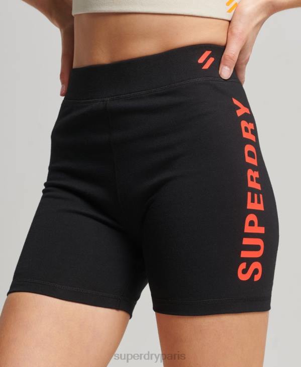 Superdry femmes code core cuissard de sport D64Z3131 vêtements noir
