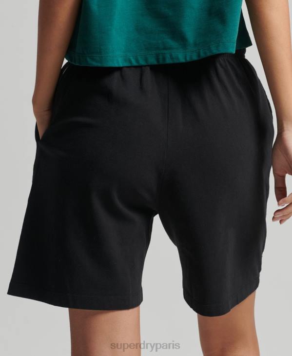 Superdry femmes code core sport boy shorts D64Z3162 vêtements noir
