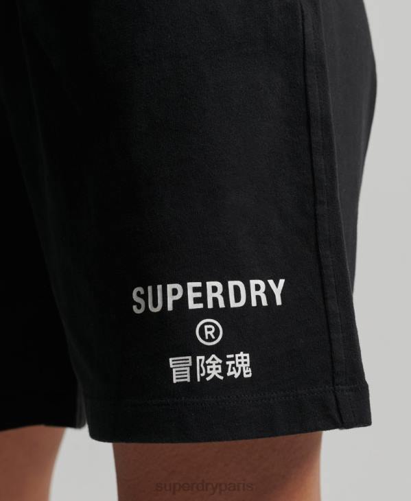 Superdry femmes code core sport boy shorts D64Z3162 vêtements noir