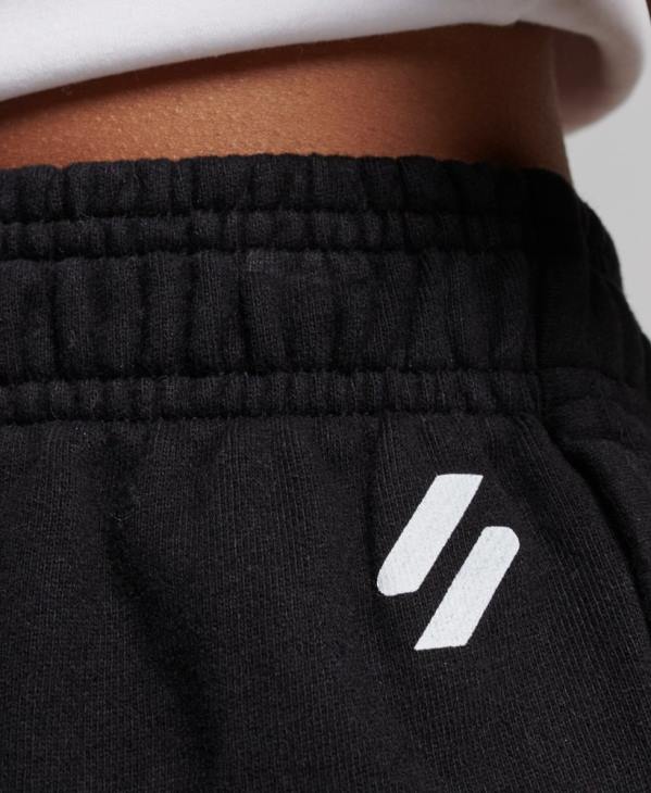 Superdry femmes short de sport core D64Z3149 vêtements noir