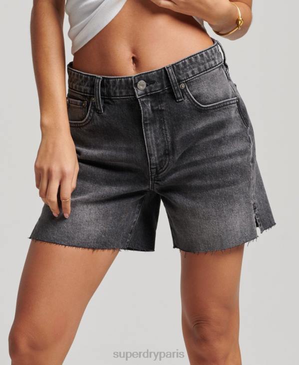 Superdry femmes taille mi-haute D64Z2158 vêtements noir