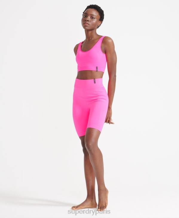 Superdry femmes soutien-gorge sans couture flex D64Z6356 vêtements rose