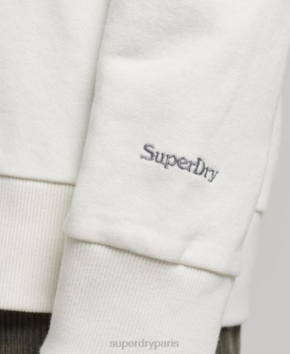 Superdry femmes sweat b-movie crew D64Z3416 vêtements crème
