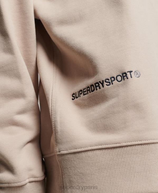 Superdry femmes sweat à capuche D64Z3309 vêtements beige