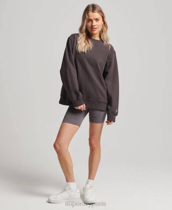 Superdry femmes sweat à capuche D64Z3313 vêtements gris