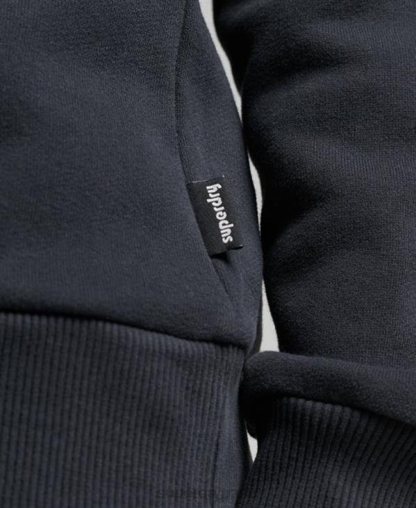 Superdry femmes sweat à capuche avec photographie D64Z5851 vêtements marine
