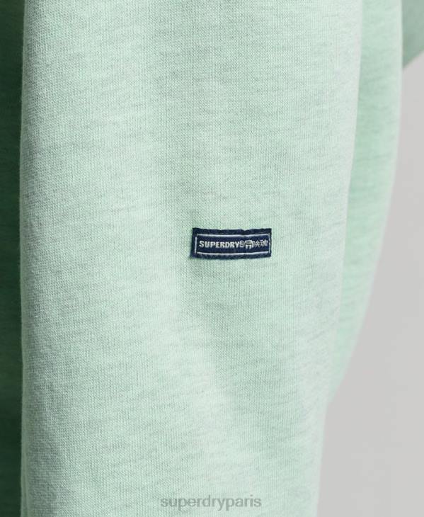 Superdry femmes sweat à capuche classique cooper D64Z3273 vêtements vert