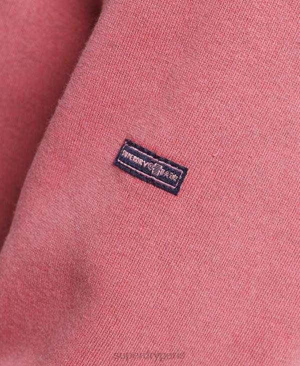Superdry femmes sweat à capuche classique cooper D64Z5759 vêtements rouge