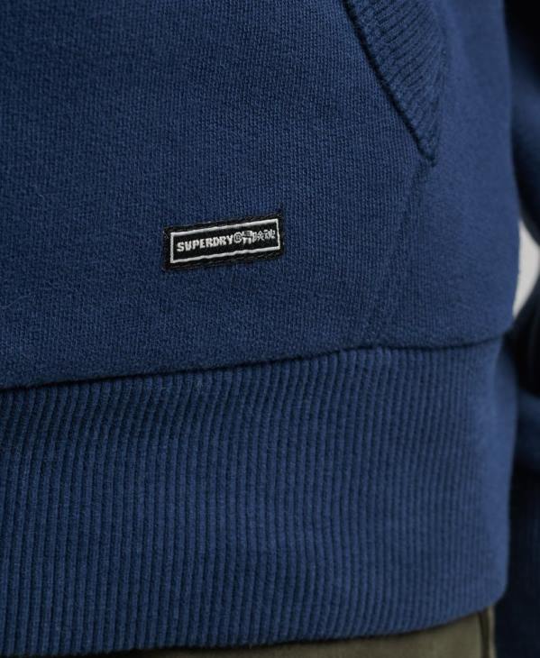 Superdry femmes sweat à capuche à logo graphique arc-en-ciel D64Z6029 vêtements marine