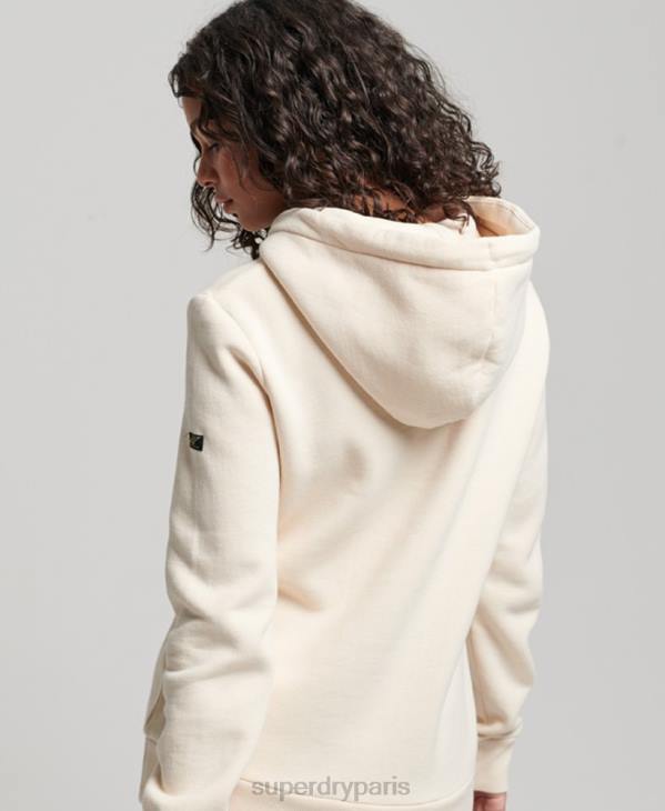 Superdry femmes sweat à capuche orné D64Z3347 vêtements rose