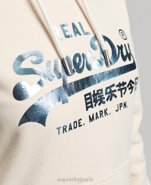 Superdry femmes sweat à capuche orné D64Z3347 vêtements rose