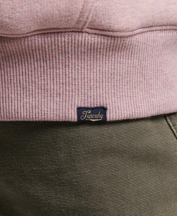 Superdry femmes sweat à capuche zippé doublé borg essential D64Z5745 vêtements rose