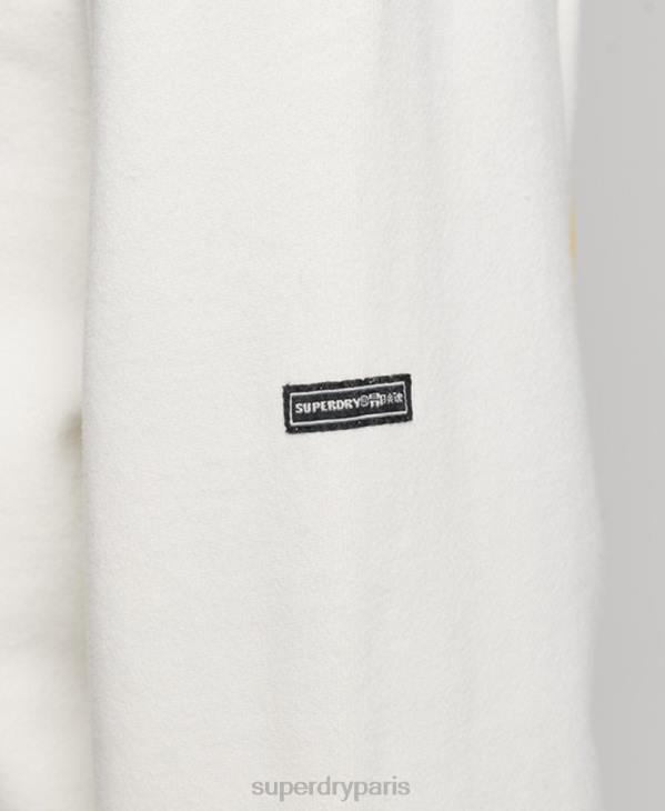 Superdry femmes sweat folk nomade D64Z3436 vêtements blanc