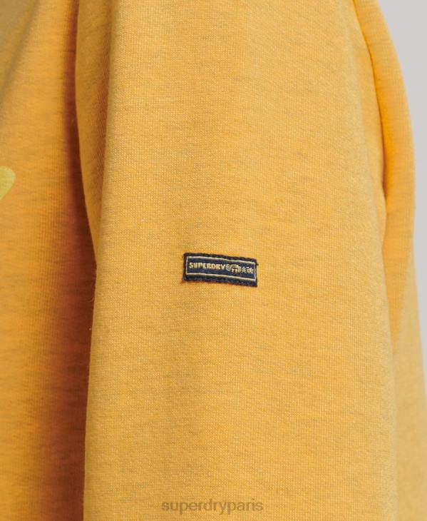 Superdry femmes sweat à logo cooper classic 70s D64Z5786 vêtements or