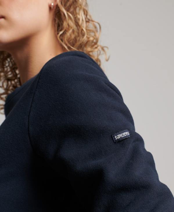Superdry femmes sweat ras du cou classique cooper vintage D64Z2229 vêtements marine