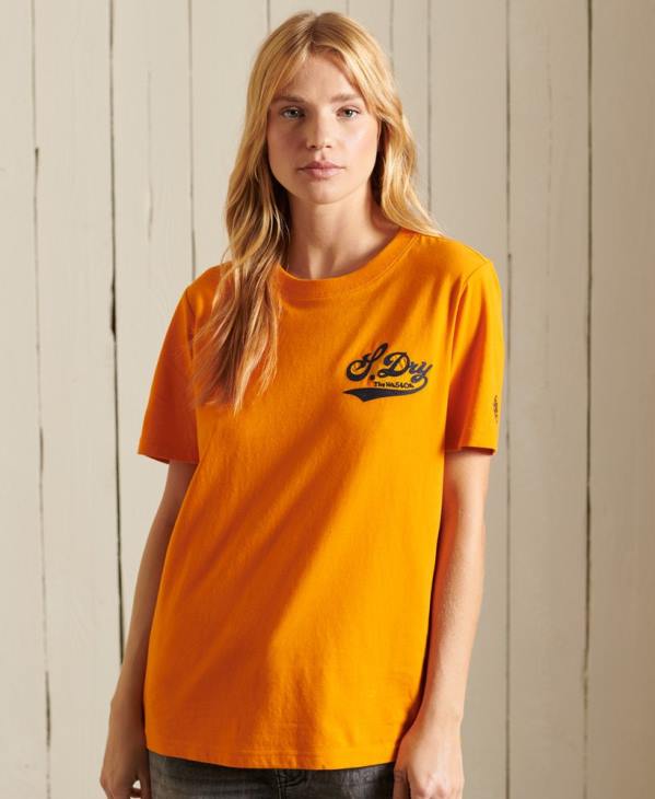 Superdry femmes fierté de l'artisanat t-shirt D64Z2784 vêtements or